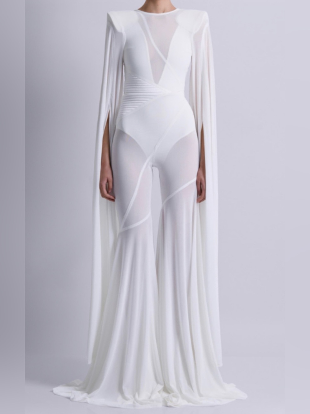 Zhivago Truth and Beauty 2-piece Jumpsuit in white